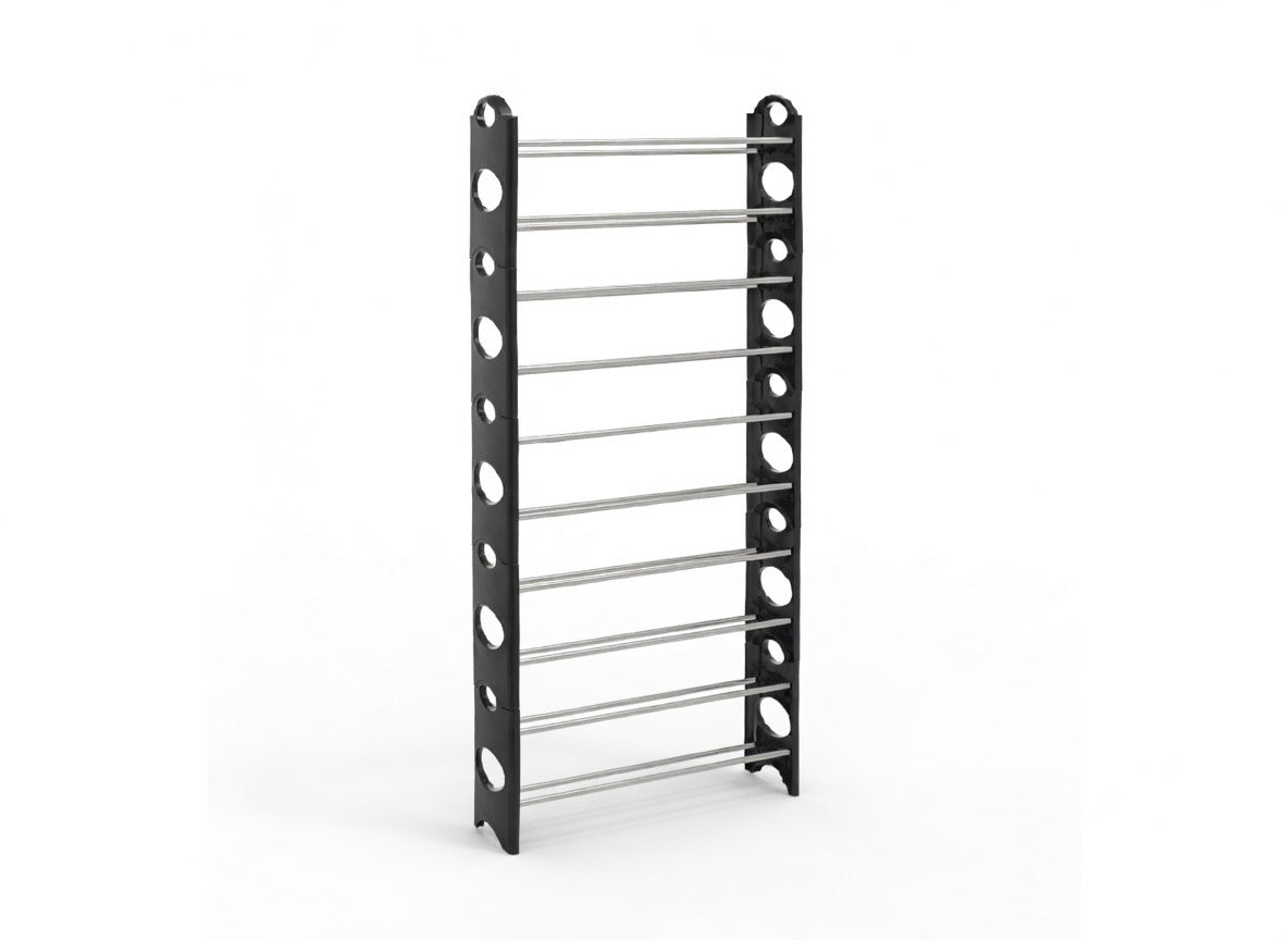 10 Tier Shoe Organizer – More Space, Less Mess