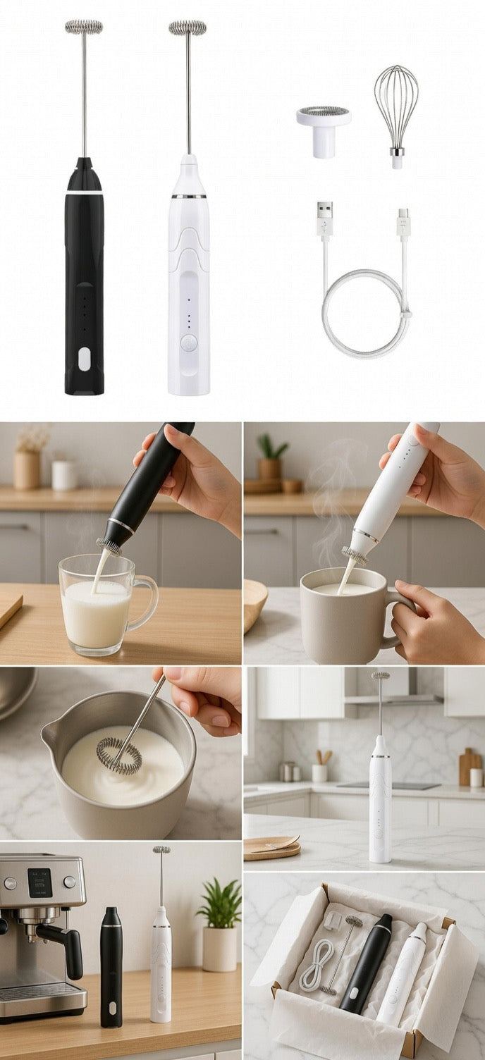 Pro Electric Foamer – Creamy Foam in Seconds